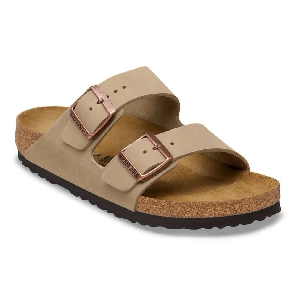 Birkenstock Arizona EU 42 L11 M9 Oiled Leather Tabacco Brown Sandals Narrow Fit